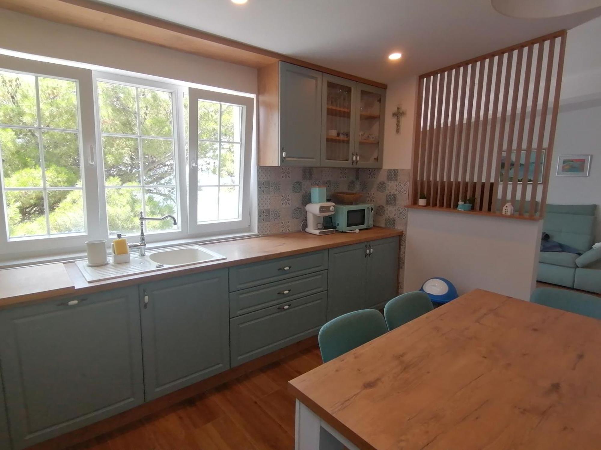 Apartmani Mares - 20 M From The Beach Brela Buitenkant foto